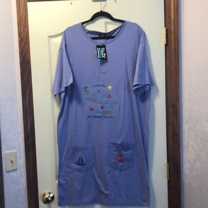 Lavender purple USVI one size cover up